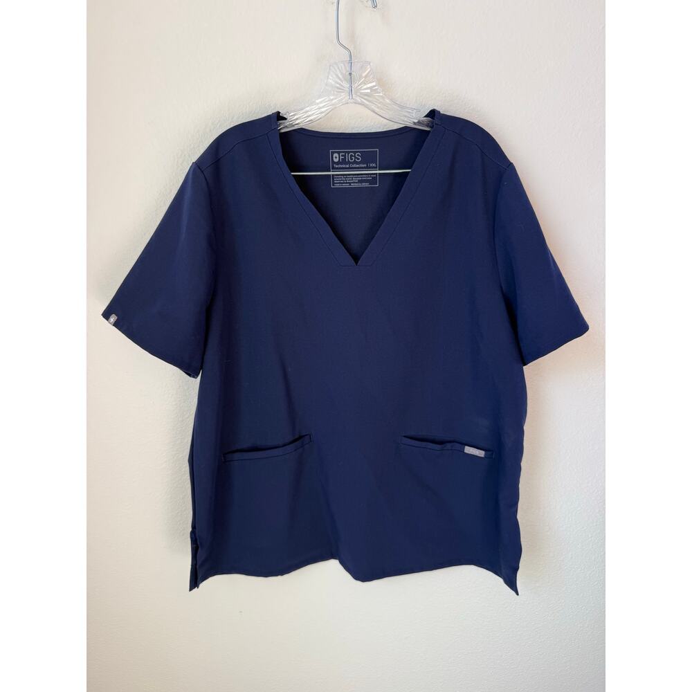 FIGS Casma Three Pocket Scrub Top Size XXL - Picture 2 of 5
